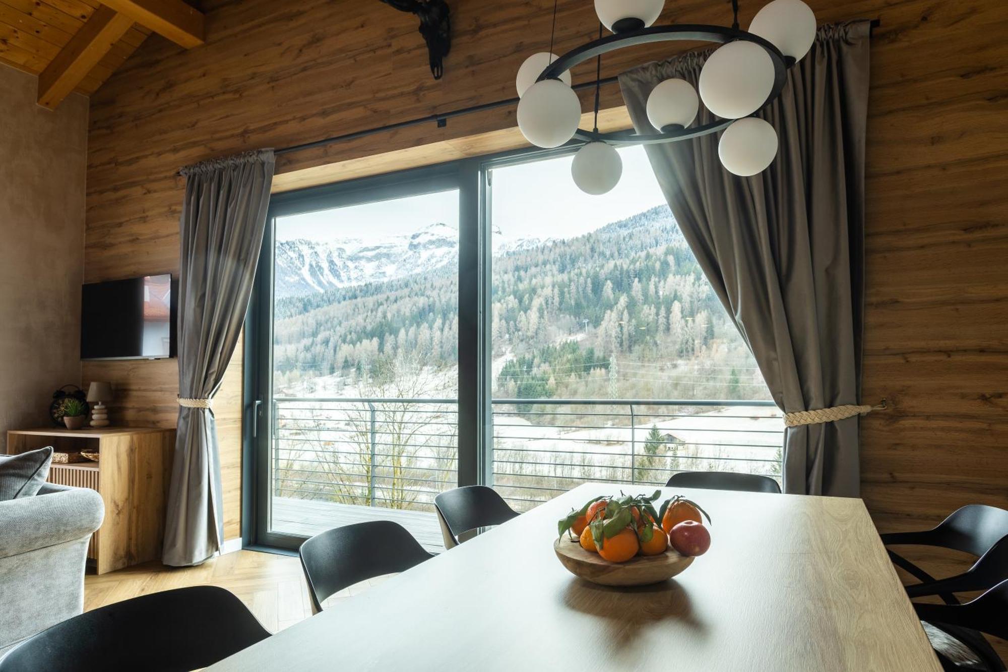 Ferienwohnung Casa Il Tramonto Val Di Sole Commezzadura Exterior foto